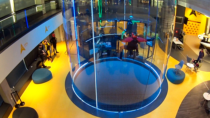 Wind tunnel Madrid hifly